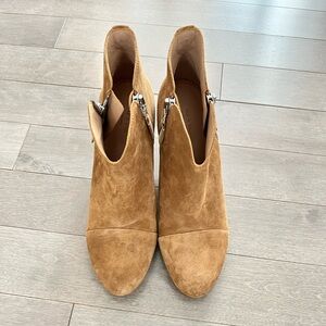 Rag & Bone Brown Suede Booties - size 39.5 - excellent condition!
